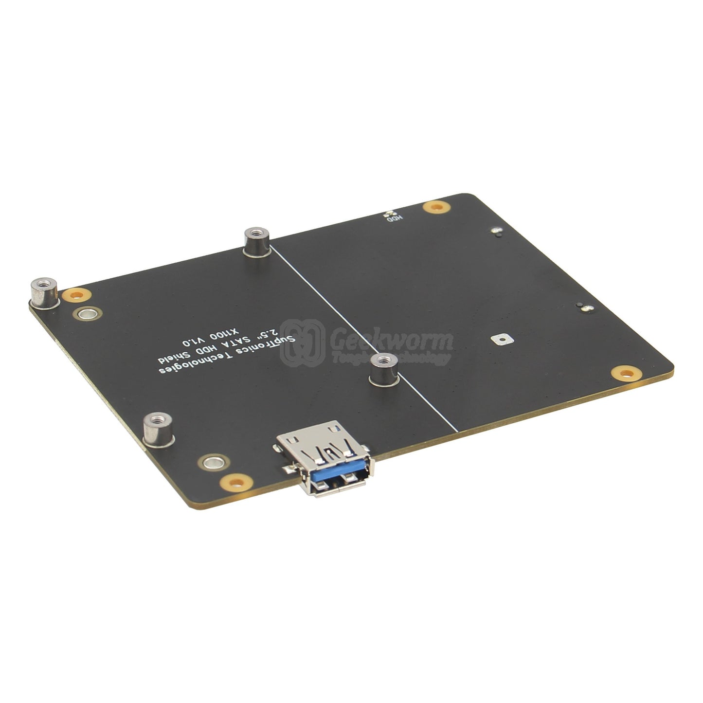 Geekworm X1100 2.5" SATA HDD/SSD Shield for Raspberry Pi 5