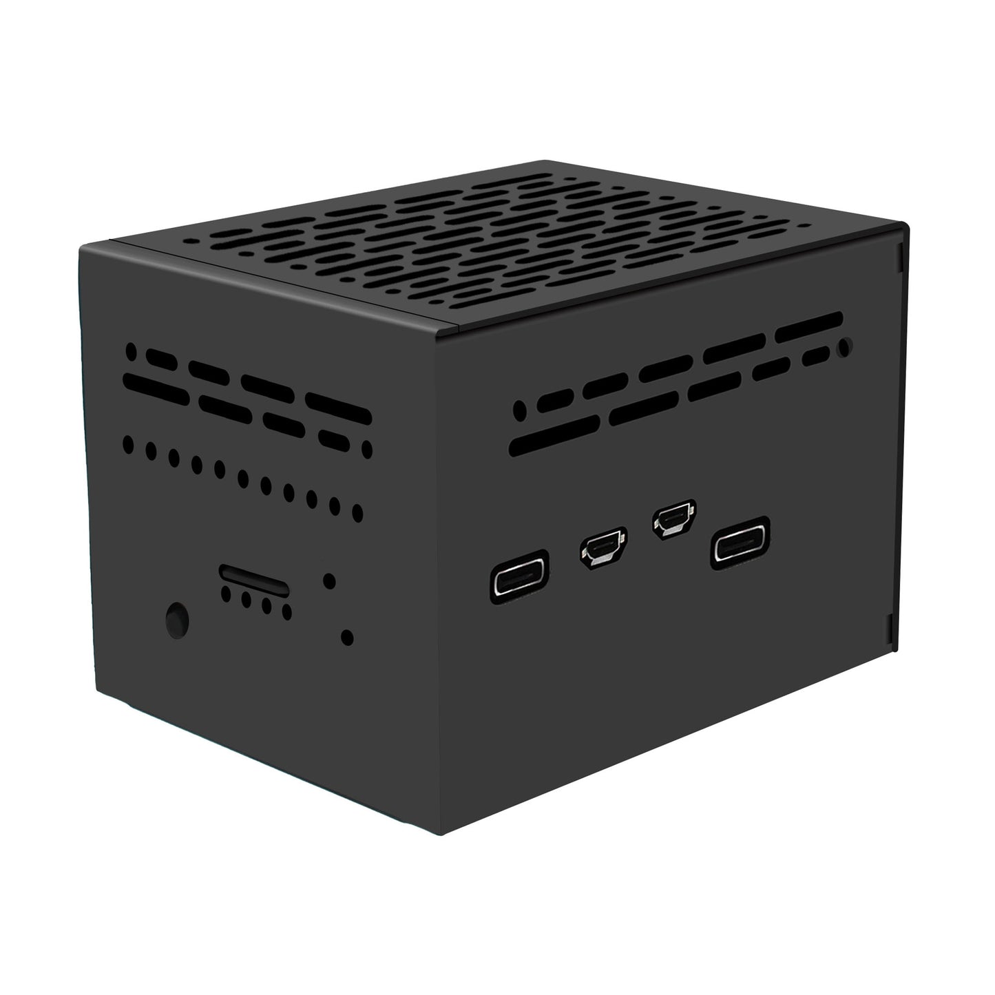Geekworm X1200-C1 Metal Case for Raspberry Pi 5 x1200 UPS Shield
