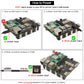 Geekworm X1206 V2.0 4-Cell 21700 5.1V 6A UPS HAT for Raspberry Pi 5 Series