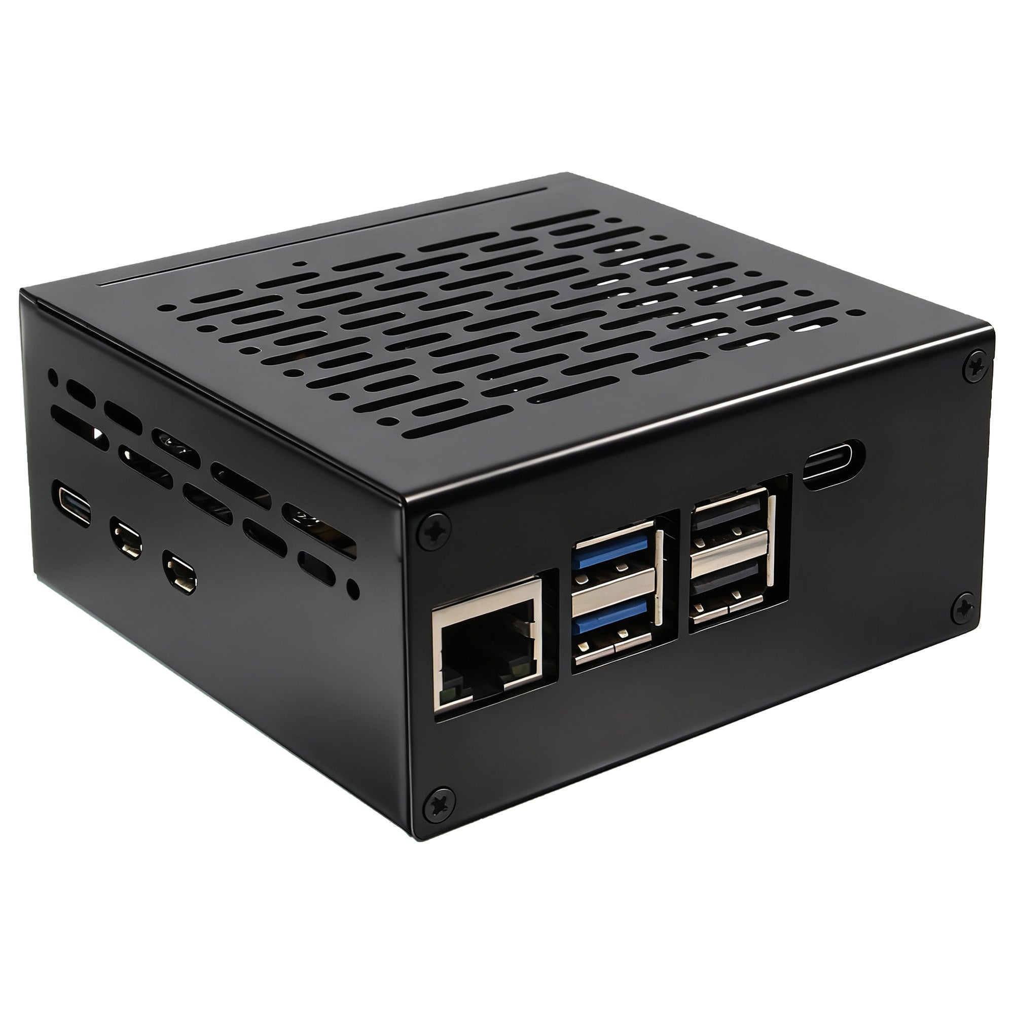 Geekworm X1207-C1 Metal Case for Raspberry Pi 5 and X1207/ X1208 UPS S