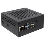 Geekworm X1207-C1 Metal Case for Raspberry Pi 5 and X1207/ X1208 UPS Shield