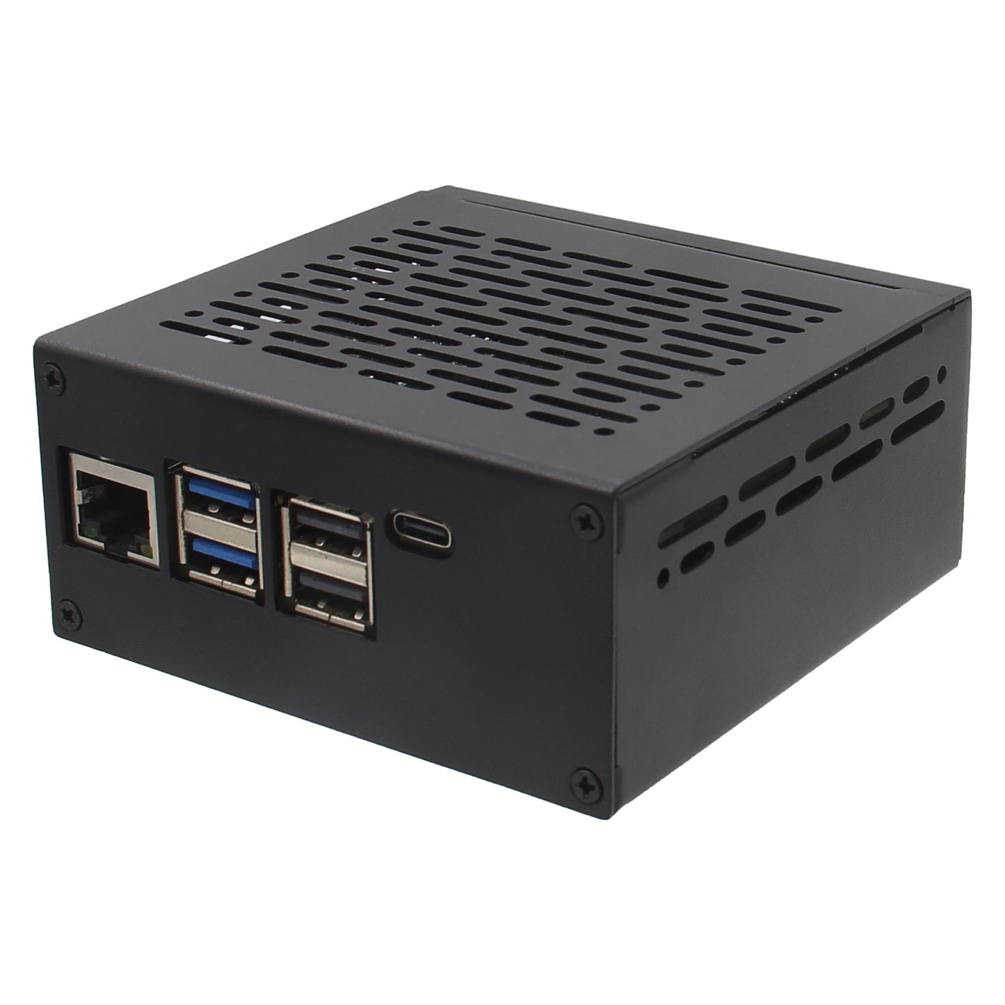 Geekworm X1207-C1 Metal Case for Raspberry Pi 5 and X1207/ X1208 UPS Shield