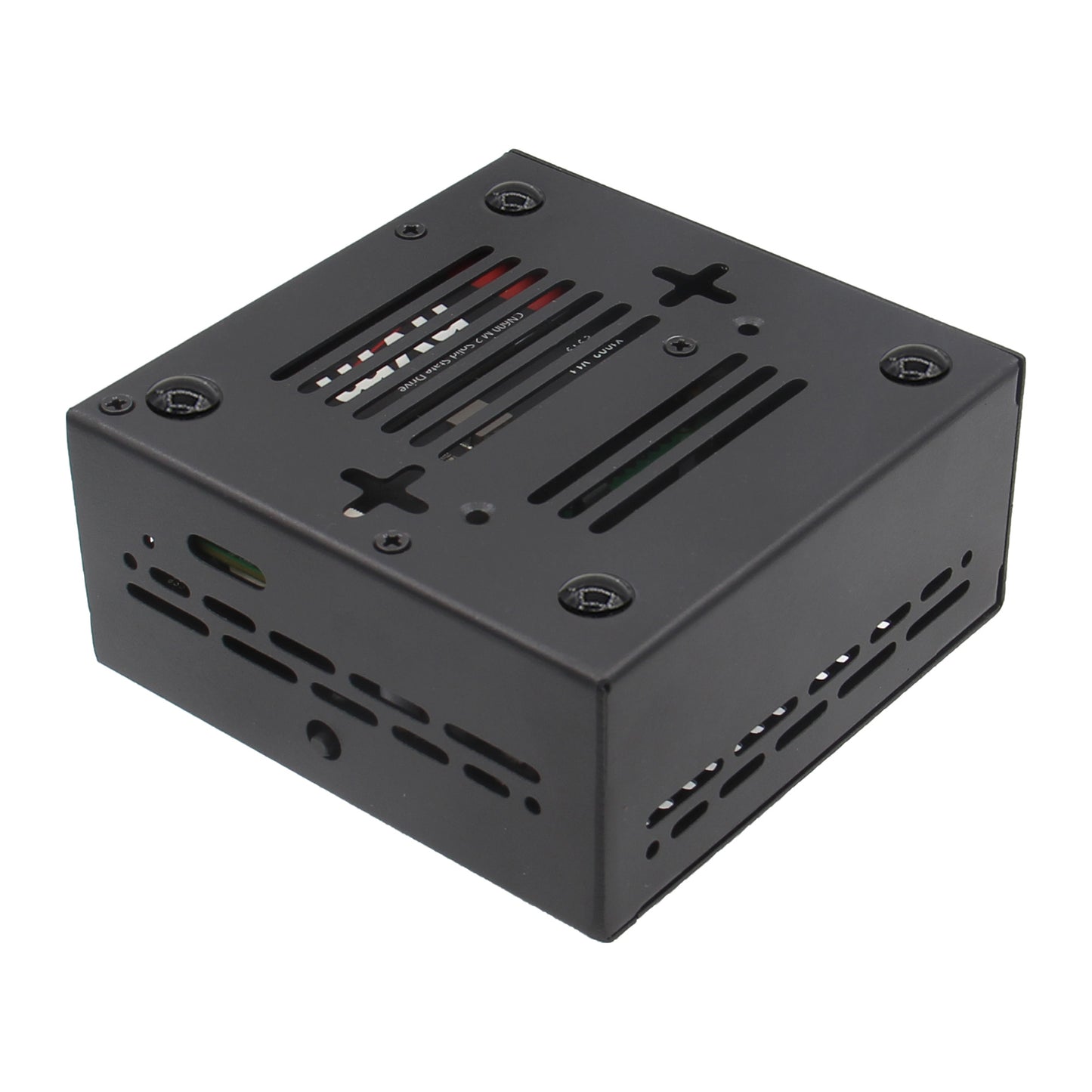 Geekworm X1207-C1 Metal Case for Raspberry Pi 5 and X1207/ X1208 UPS Shield