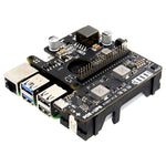 Geekworm X1207 1-Cell 21700 5.1V 5A PoE-powered UPS HAT for Raspberry Pi 5 Series