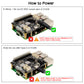 Geekworm X1209 5.1V 6A UPS HAT for Raspberry Pi 5/4B/3B/3B+