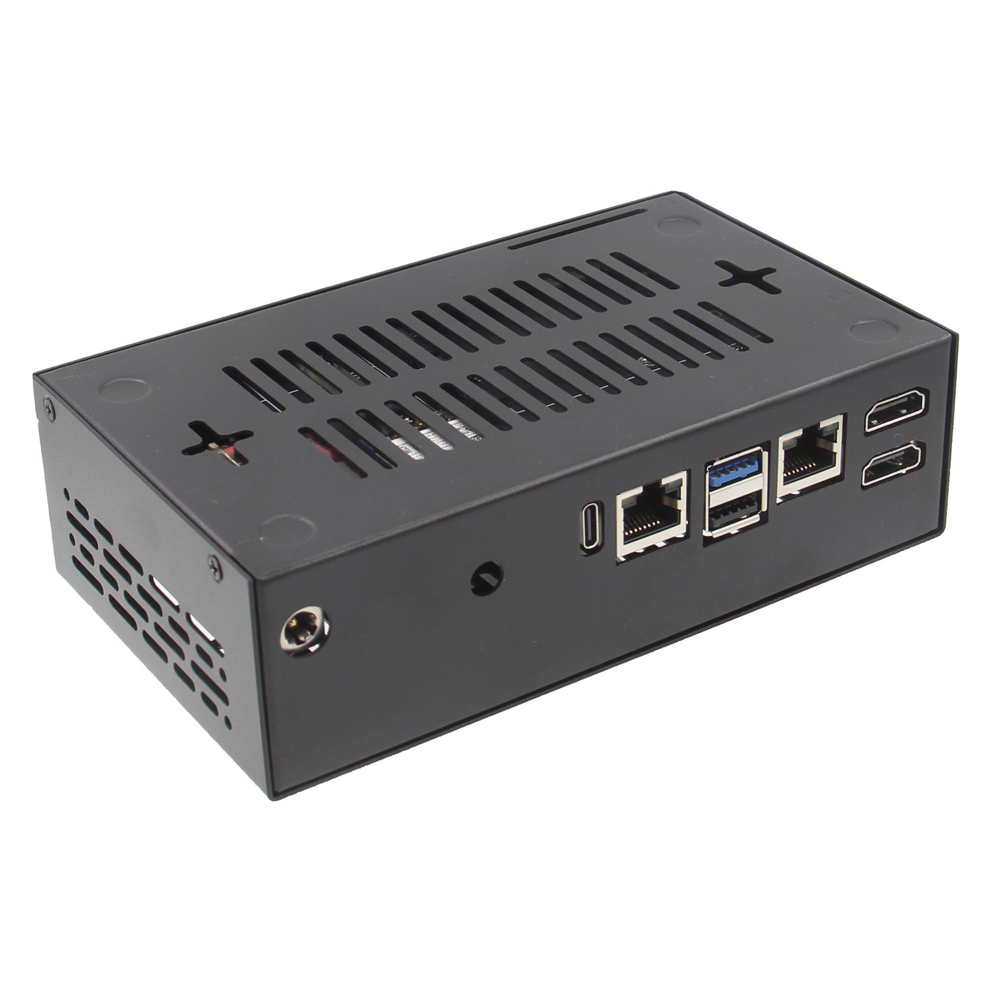 Geekworm X1502-C1 Metal Case Compatible with Raspberry Pi CM5 and X1502 & X15-F1 & C519