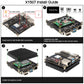 Geekworm X1507 CM5 IO Carrier Board fanless Passive Heatsink for Raspberry Pi CM5 Support Dual 2230/2242 M.2 NVMe SSD