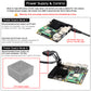Geekworm X1509 PCIe 3.0 to 8-Port SATA NAS Carrier Board for Raspberry Pi Compute Module 5 (CM5)