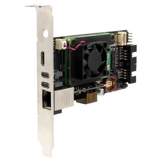 Geekworm X651 V1.0 Open-source KVM Over IP Kit for Raspberry Pi Compute Module 4 (CM4) PCIe Version