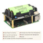 Geekworm Raspberry Pi X728 (Max 5.1V 5A) 18650 UPS & Power Management Board with Auto On & Safe Shutdown Function