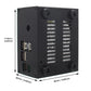Geekworm X820-C6 Metal Case with Power Switch and Cooling Fan for Raspberry Pi 3B+/3B and X820/X821 and X735