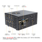 Geekworm X825-C8 Metal Case with Power Switch and Cooling Fan for Raspberry Pi 4 and X825 V2.0