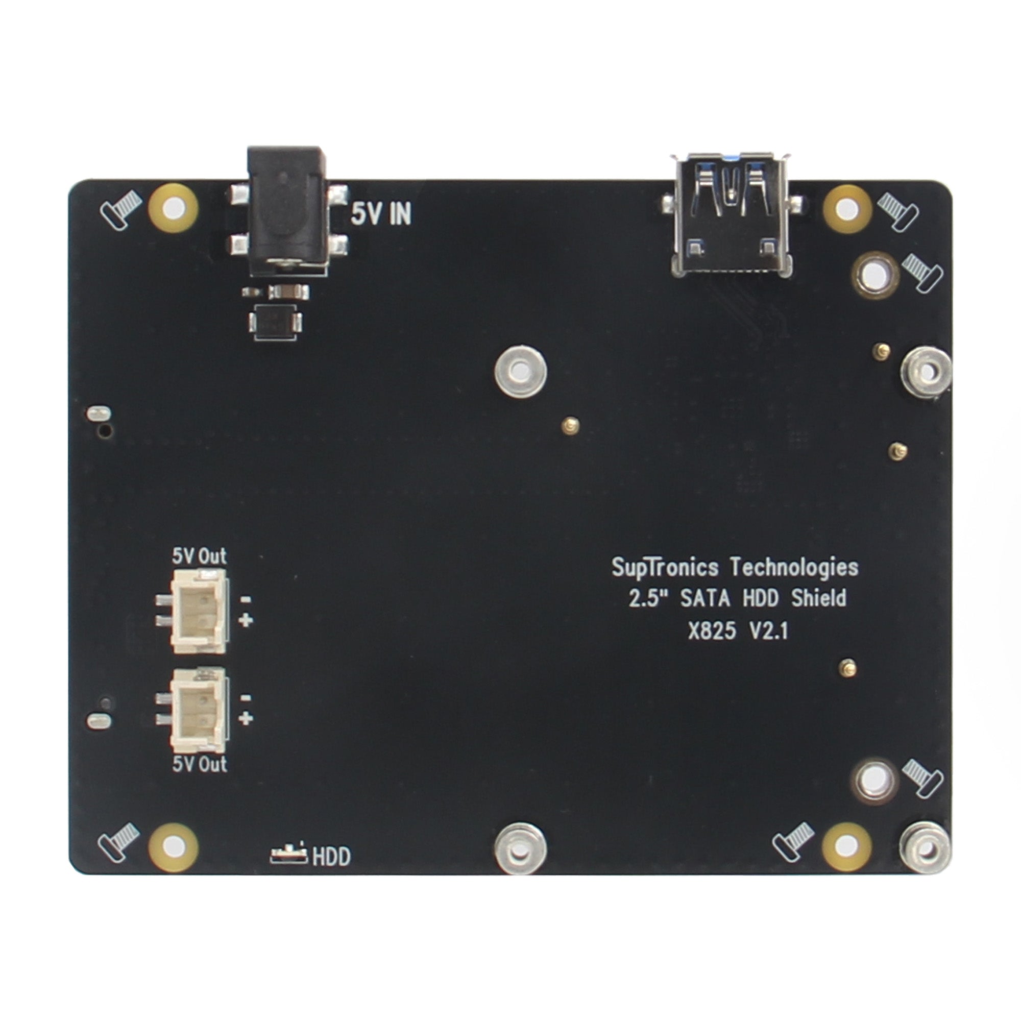 For Raspberry Pi 4, X825 V2.1 2.5 inch SATA HDD/SSD Expansion