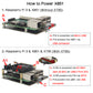 For Raspberry Pi 3B+/3B, X851 M.2 NGFF SATA SSD Storage Expansion Board Support Key-B 2280 SSD