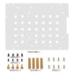 Geekworm 2mm Thickness Acrylic Plate for X880/X1009 and 3.5 inch SATA HDD/2.5 inch SATA HDD/SSD