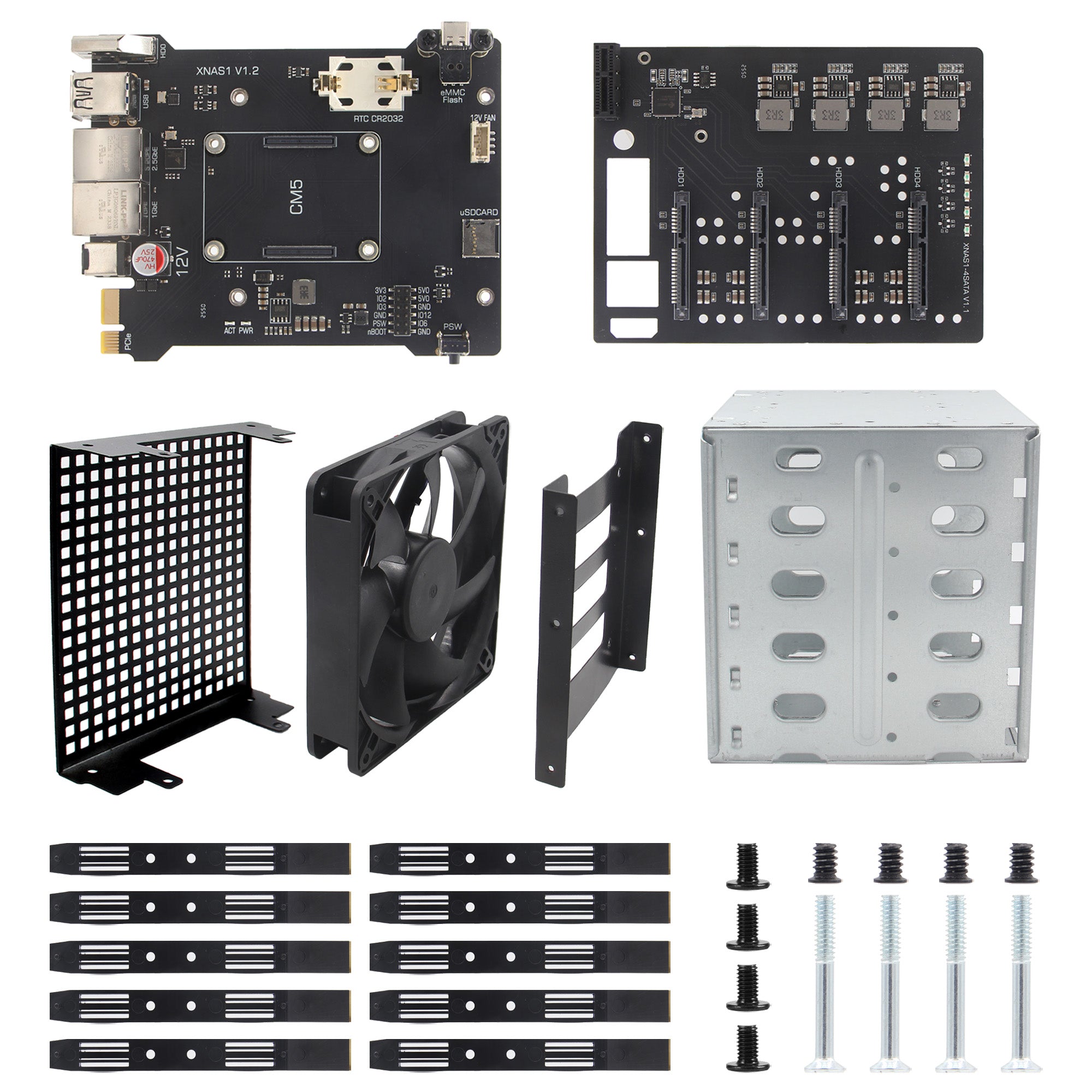 Geekworm XNAS1 4-bay 3.5