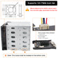 Geekworm XNAS1 4-bay 3.5" SATA HDD NAS Expansion Board Case Kit for Raspberry Pi Compute Module 5 (CM5)
