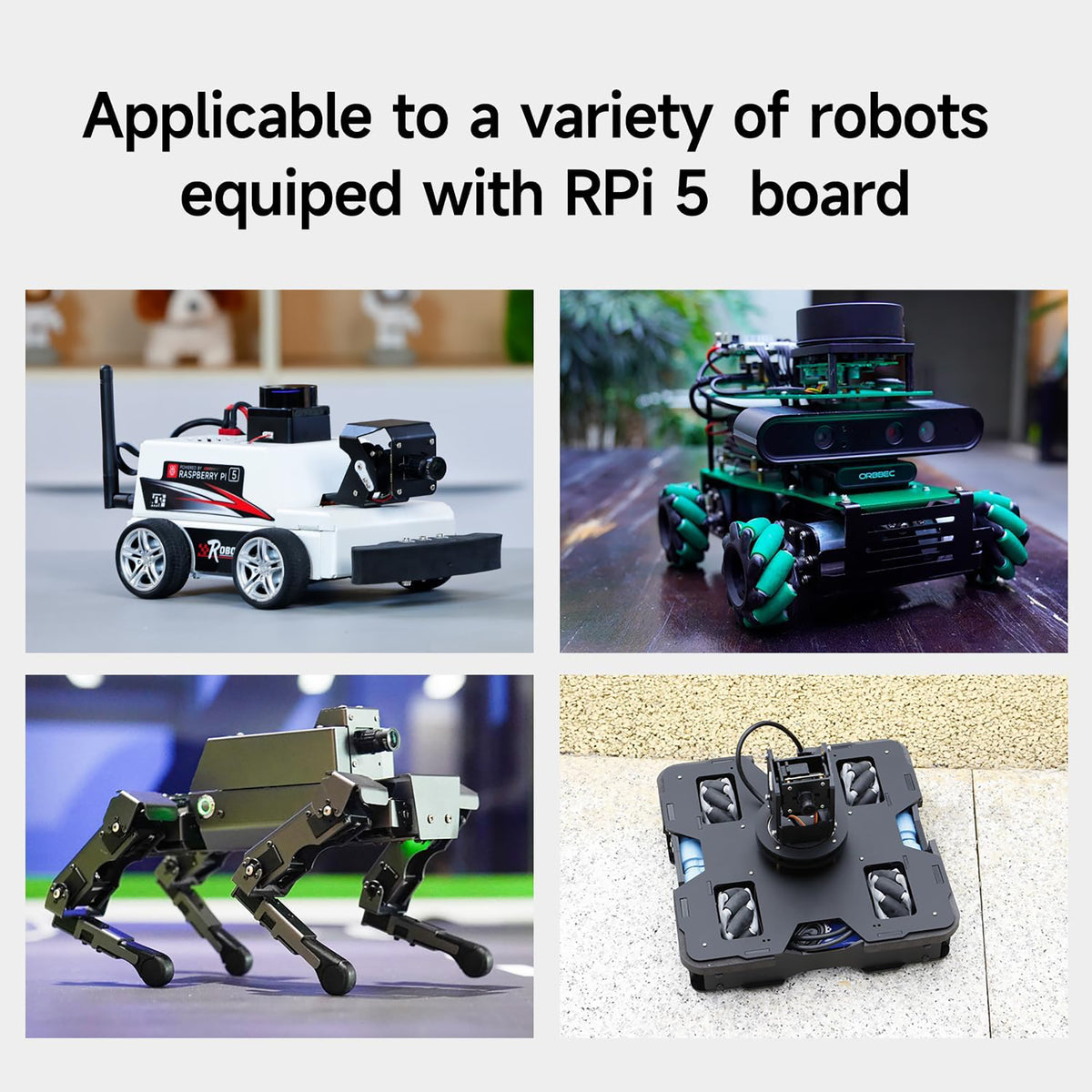 Voltage Regualtor Power Expansion Board with 6~24V Wide Input for Raspberry Pi 5/4B/RDK Series/Robotics & Embedded Projects