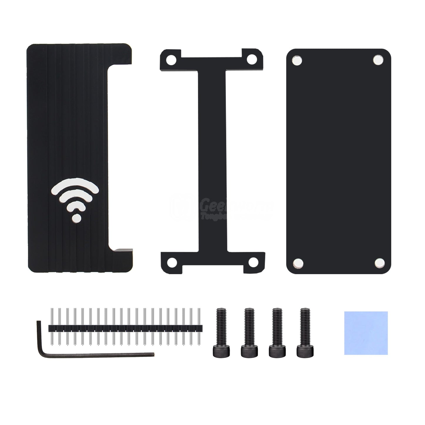 Geekworm Aluminum Alloy Armor Case for Raspberry Pi Zero/Zero W/Zero 2W