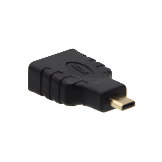 Micro HDMI Male to HDMI Female Adapter Converter