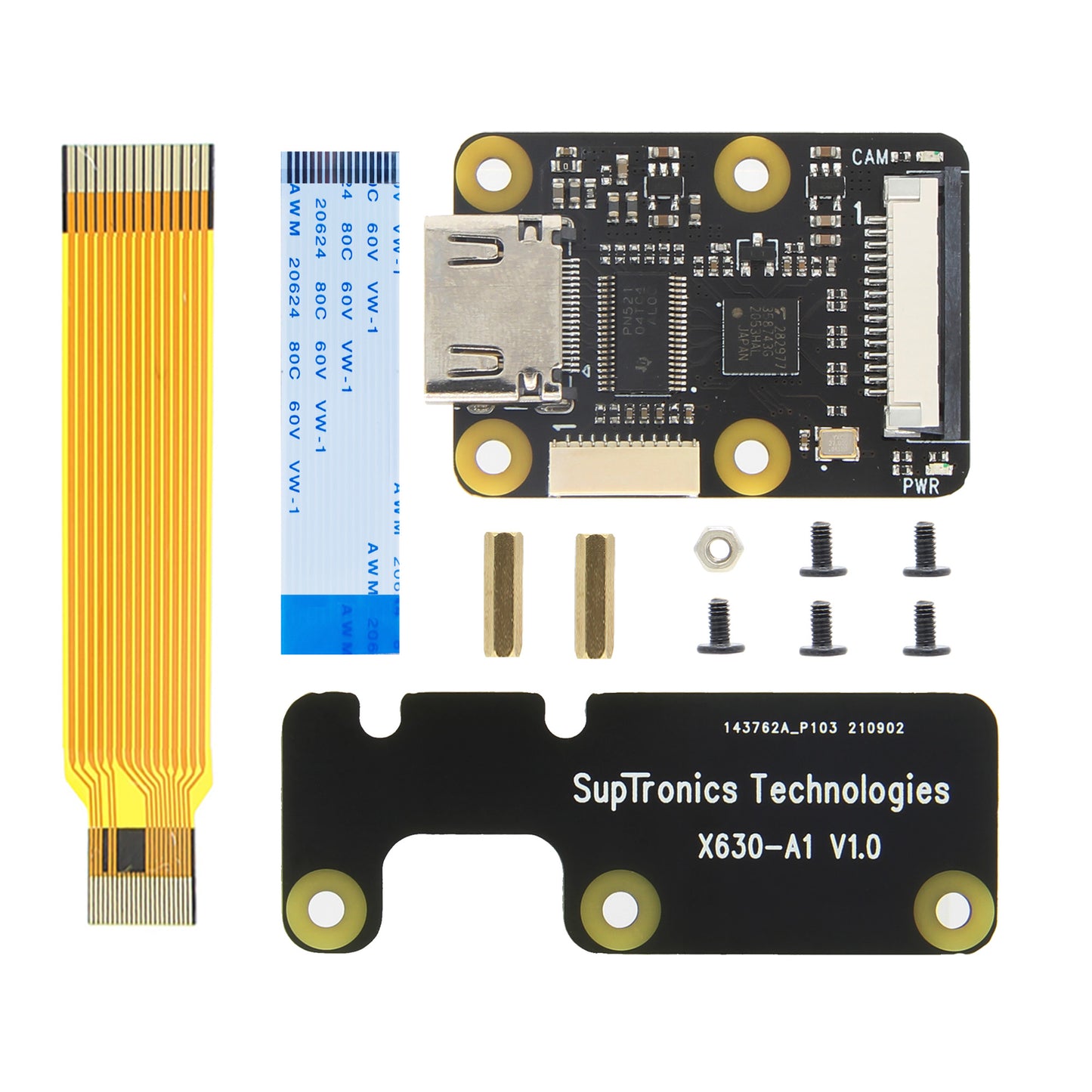 Geekworm Raspberry Pi X630 V1.5 Hdmi to CSI-2 Module