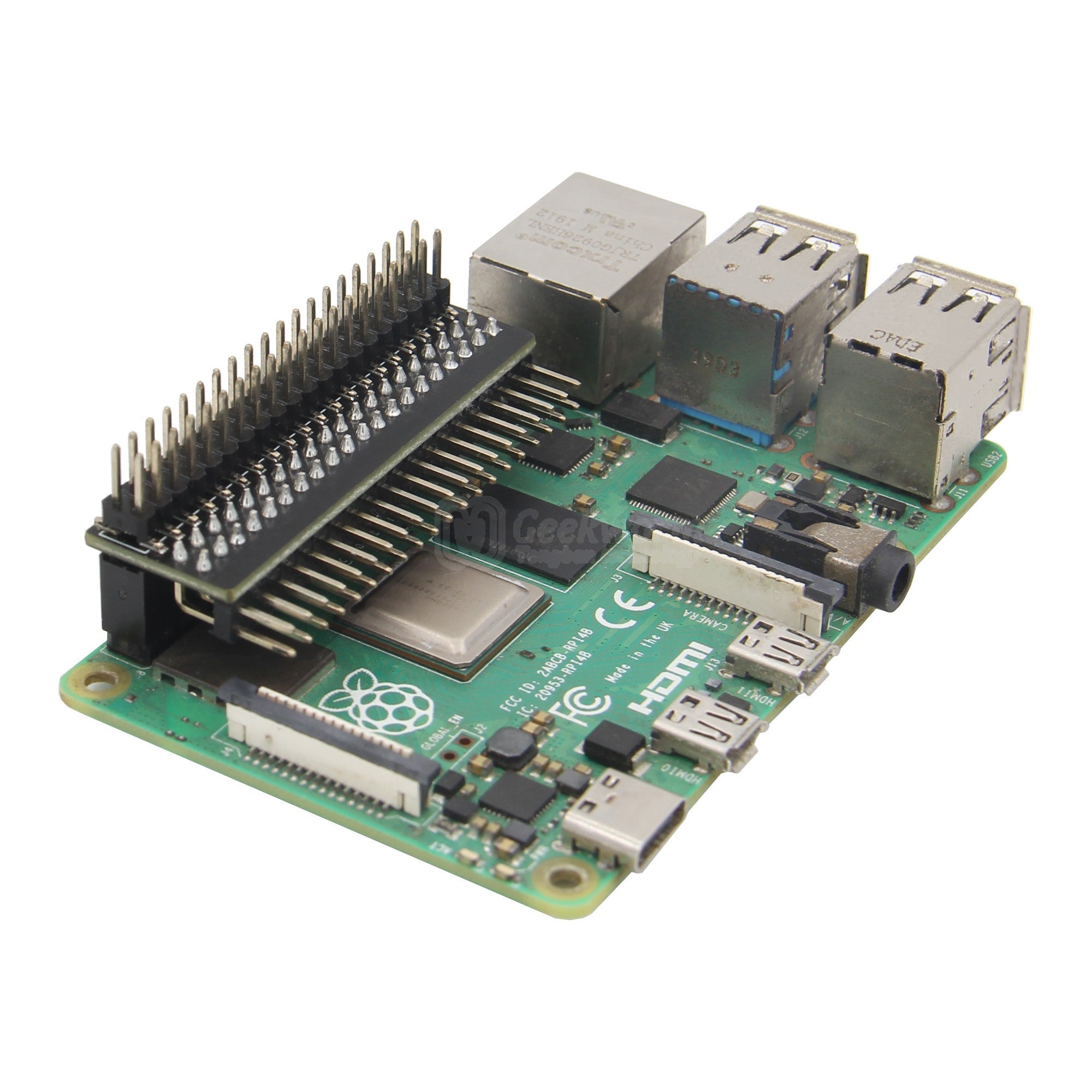 Raspberry pi 40 pin gpio 1 to 2 extender geekworm
