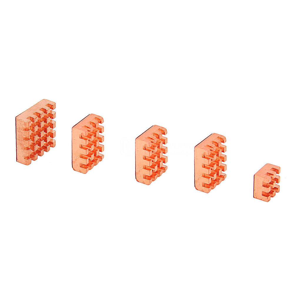 Orange Pi 5/5B Aluminum Heatsinks (5PCS)