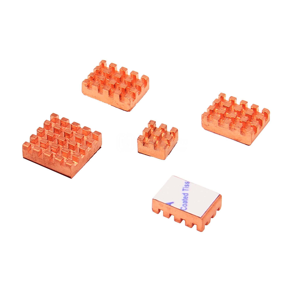 Orange Pi 5/5B Copper Heatsinks (5PCS)