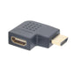 L Shape 90 Degree HDMI to HDMI Male to Female Conveter Adapter