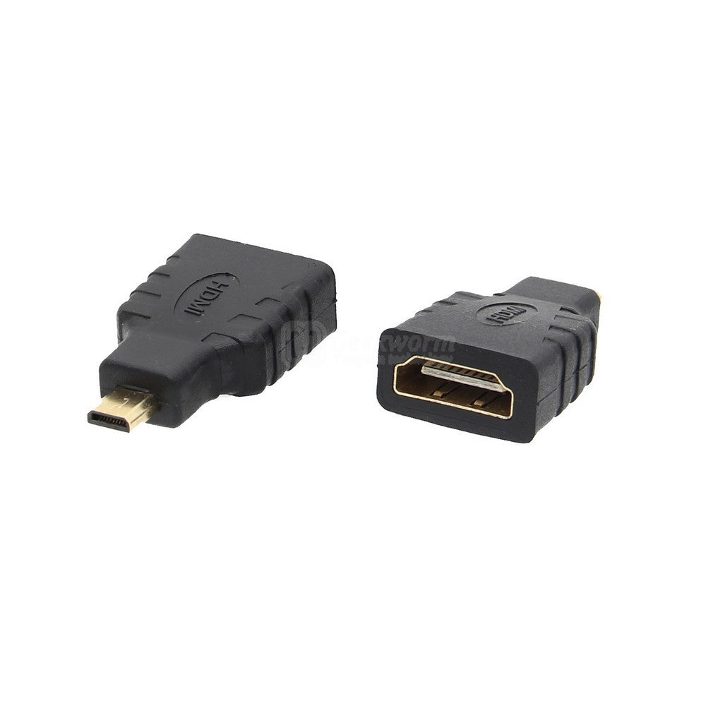 Pi 4 Micro HDMI Male to HDMI Female Adapter Geekworm