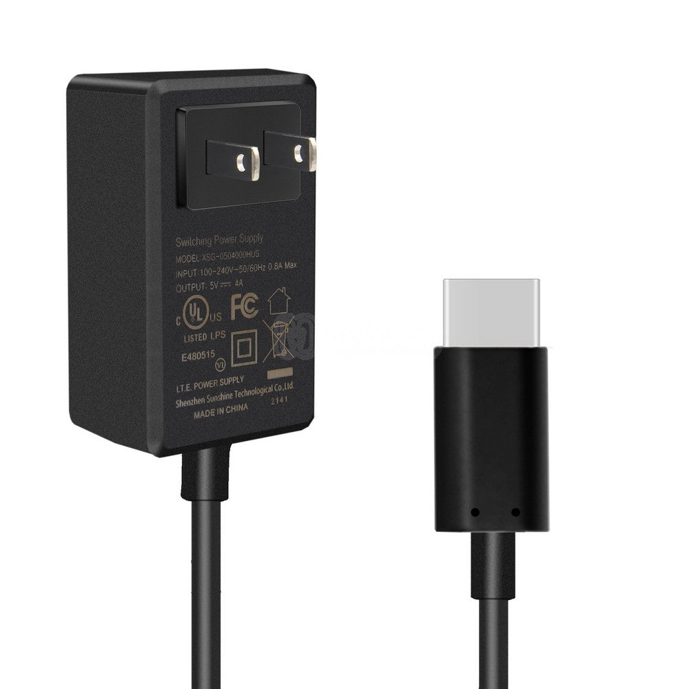 20W 5V 4A USB Type-C Power Adapter for Orange Pi 5/5B/5 Plus/Pi 4/Pi 3/3B /Pi Zero2/Pi Zero 3/Pi R1 Plus