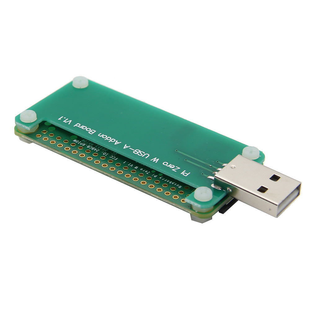 Raspberry Pi Zero W Use BadUSB USB-A Addon Board+ Case Kit