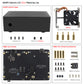 Geekworm NASPi Gemini 2.5 Dual 2.5'' SATA HDD NAS Storage Kit with DC 6-18V Wide Voltage Input|Safe Shutdown|Auto Power On|RAID for Raspberry Pi 4