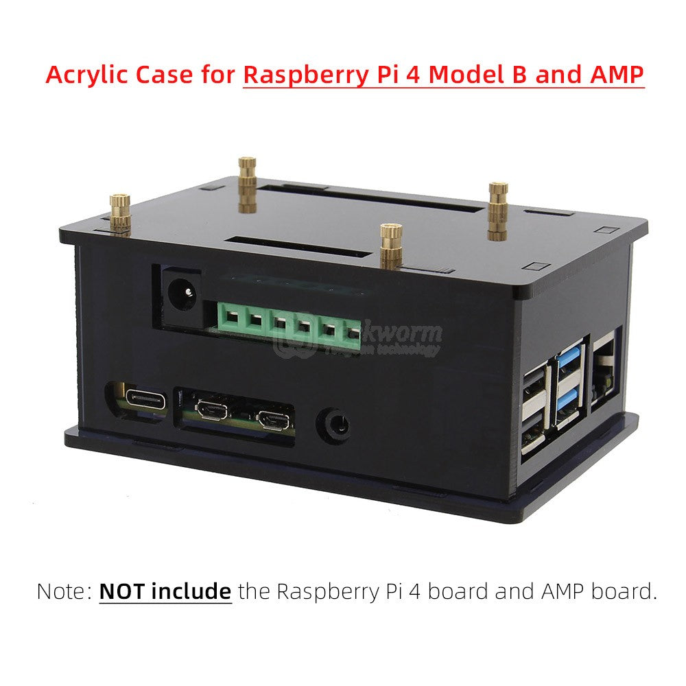 Raspberry Pi 4B/3B+/3B Audio Amplifier HIFI AMP Expansion Board