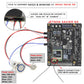 Geekworm N100 Metal Case with Power & Reset Control Switch for Jetson Nano A02/B01/2GB/4GB/ Jetson Xavier NX/Jetson Orin Nano