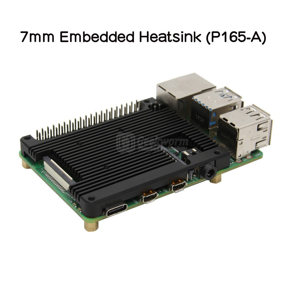 Raspberry Pi 4 7mm Embedded Heatsink (P165-A)