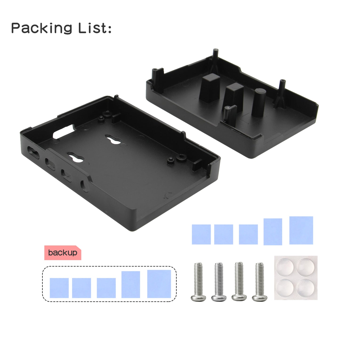 Raspberry Pi 4 Aluminum Alloy Passive Cooling Metal Case (P171)