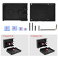 Geekworm Raspberry Pi 3B+/3B Aluminum Alloy Heavy Duty Passive Cooling Case-Black (P252)