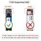 Geekworm T150 M.2 NGFF SATA SSD Storage Expansion Board Compatible with Jetson Nano 2GB/4GB