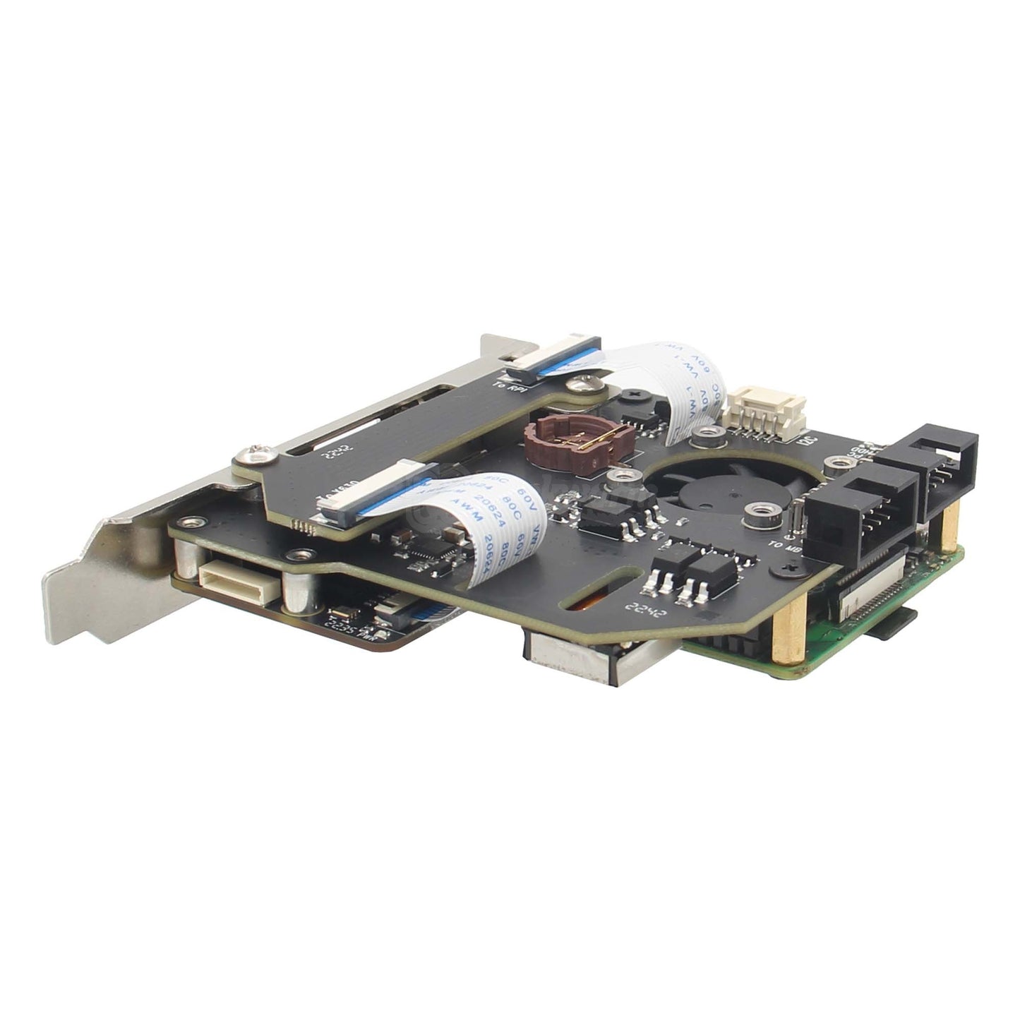 Geekworm KVM-A8 Kit PCIe Version for Raspberry Pi 4 Model B Open-source KVM Over IP